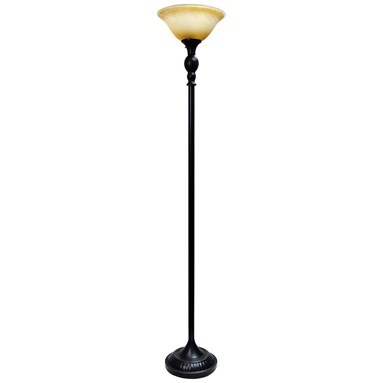 Elegant Bronze Floor Lamp