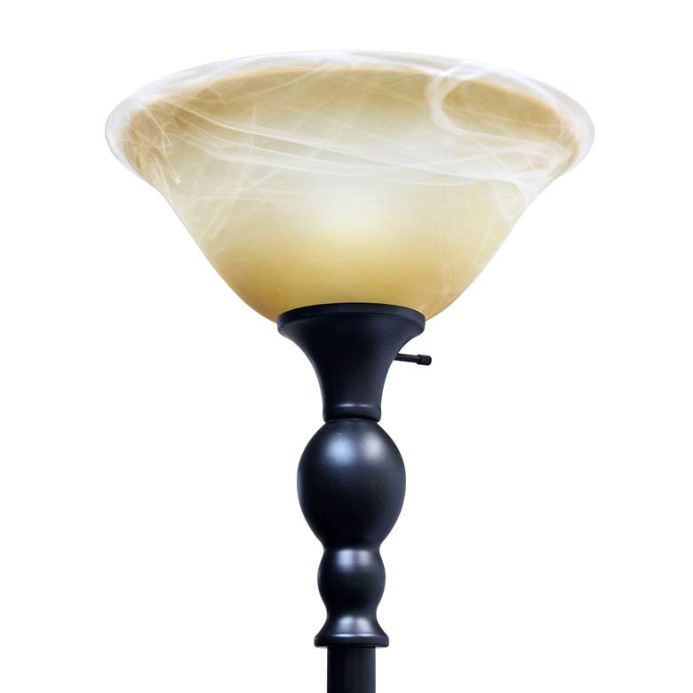 Elegant Bronze Floor Lamp